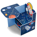 Space Adventures Chair Desk with Storage Bin - Blue
