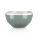 Serenity Stoneware Bowl Set of 4 - Green and Cream