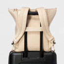 Faux Neoprene Backpack - Cream