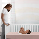 Breathable Baby Crib Mattress - Pink