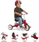Convertible 3-in-1 Toddler Bike - Red