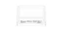 Lightweight Mesh Security Adjustable Bed Rail - White