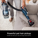 Upright Vacuum with DuoClean PowerFins - Blue