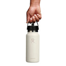 Hydro Flask 32oz Wide Mouth Flex Straw Water Bottle Ivory