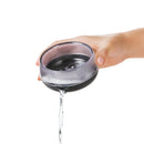 Soap Dispensing Palm Brush Set - Black