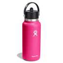 32oz Wide Mouth Flex Straw Water Bottle - Zinnia