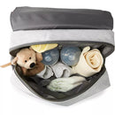 Cascade Backpack Diaper Bag - Black/Gray
