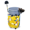 Rubbermaid Brute Caddy Bag, 12 Pockets, Yellow - RCP264200YW
