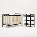 Pasadena 3-in-1 Convertible Crib - Black/Driftwood