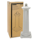 Rubbermaid Groundskeeper Tuscan Receptacle, 13 X 13 X 38.38, Sandstone - RCP9W300SST
