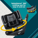 Turn and Go 360 DLX Rotating All-in-One Convertible Car Seat - Stonington