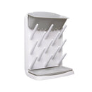 Vertical Baby Bottle Drying Rack - Grey
