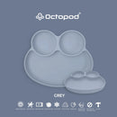 Suction Plates for Baby and Toddler - Gray