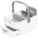 Travel Diaper Caddy with Changing Mat - Gray