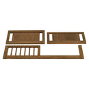 Junior Bed Conversion Kit for Hudson and Scoot Crib (M4299) - Natural Walnut