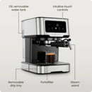 Craft Espresso Machine With Steam Wand and Touch Controls