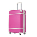 20" Luggage 1 Piece With Tsa Lock, Lightweight Suitcase Spinner Wheels, Carry on Vintage Luggage