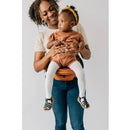 Vegan Leather Hip Seat Baby - Carrier Cognac