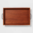 20" x 13" Wood Serving Tray