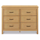 Charlie 6-Drawer Double Dresser - Honey