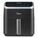5.5qt HeatXpress Air Fryer Black