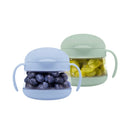 Tweat Snack Container - Sage/Cloudy Blue