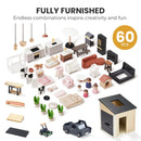 Sweetwood Edge Dollhouse & Wooden Dollhouse Garage