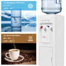 5 Gallons Hot and Cold Water Cooler Dispenser With Child Safety Lock
