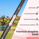 #7 Iron Single Golf Club for Women With Graphite Shaft and Headcover