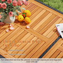 7 Pieces Patio Rattan Bar Set With Seat Cushions for Porch Yard Garden