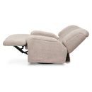 Winslow Extra Wide Recliner and Swivel Glider - Earl Grey Shearling
