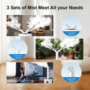 Ultrasonic Humidifier for Large Rooms - White