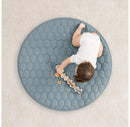 Kids Play Mat - Soft and Comfortable Non-Slip Mat - Pacific Blue