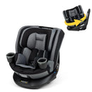Turn and Go 360 DLX Rotating All-in-One Convertible Car Seat - Stonington