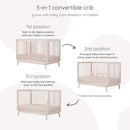 Soho 3-in-1 Convertible Crib - Wash