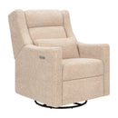 Kiwi Plus Power Glider Recliner with Power Headrest - Chai Shearling