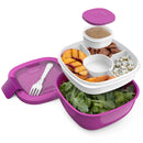 Salad Stackable Lunch Container - Purple