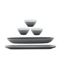 Pandex 5-piece Beaded Melamine Serveware Set