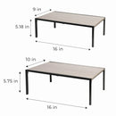 Premium Wood Expandable Storage Shelf - Black