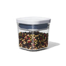 Mini Square Food Storage Container Set - White - 0.2L