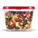 EasyFindLids 24 Piece Food Storage Containers Variety Set, Red