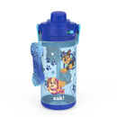 16 fl oz Kids Straw Water Bottle - Blue