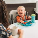 Polly Space Saving Fold Highchair - Taupe