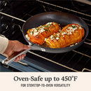 12" Nonstick Hard Anodized Aluminum Fry Pan