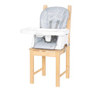 Adapt SpaceSaving Booster High Chair - Pebble Stone