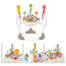 Zany 2-in-1 Baby Activity Center and Bouncer in Elephant Print