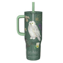 30oz Harry Potter Stainless Steel Straw Tumbler With Handle - Green