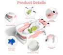 Collapsible Baby Bathtub for Infants and Toddlers - Pink
