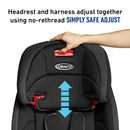 Tranzitions 3-in-1 Harness Booster Car Seat - Proof