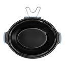 6 Qt Programmable Slow Cooker - Cornflower Blue